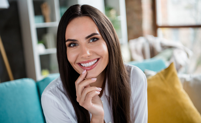Woman Smiling Face-cosmetic-dentistry- Cascade Dental Care