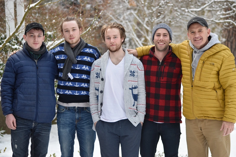 Dr. Walker with family - Cascade Dental Care