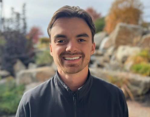 Portrait of Dr Jared Mehring,